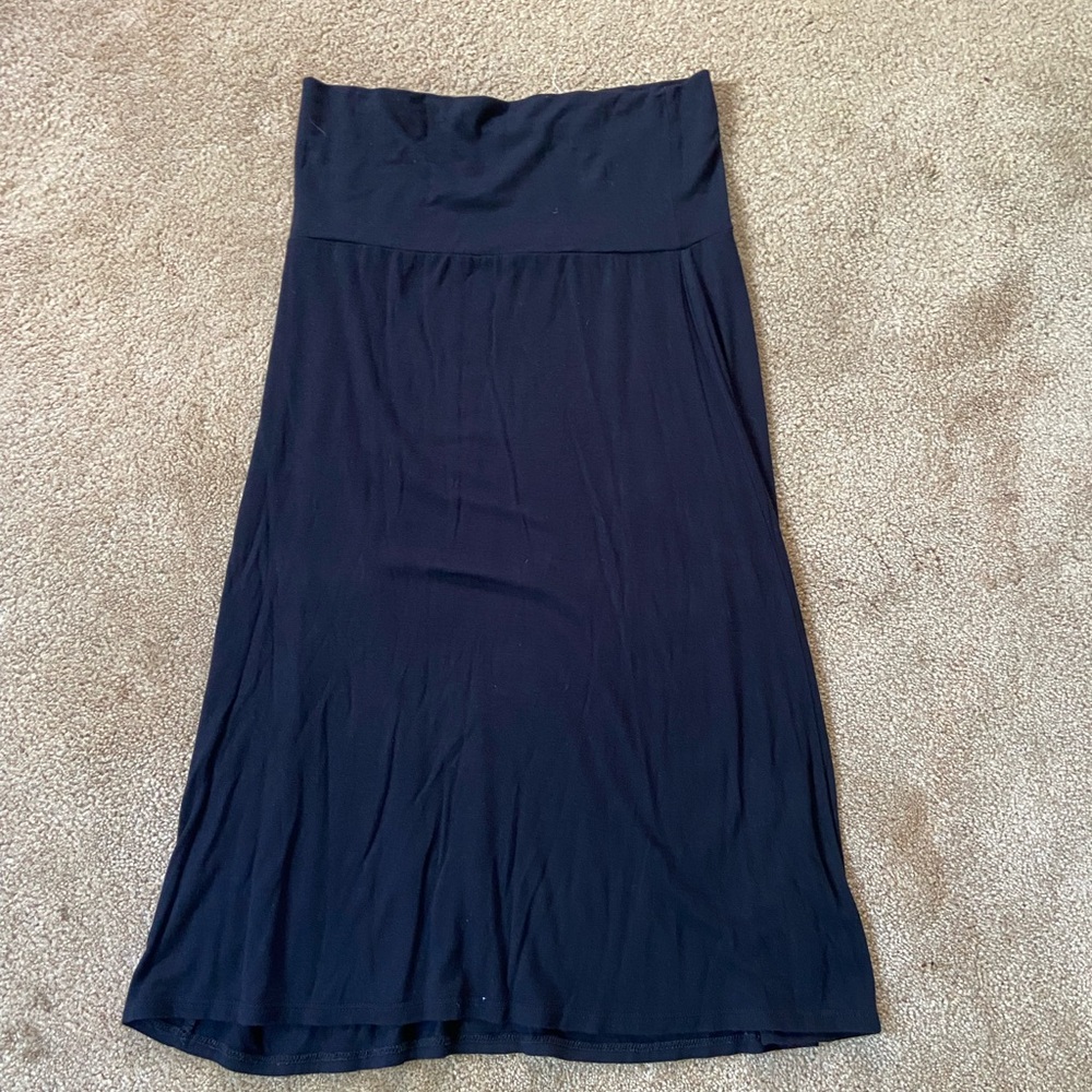Chic Black Maxi Skirt for Women
